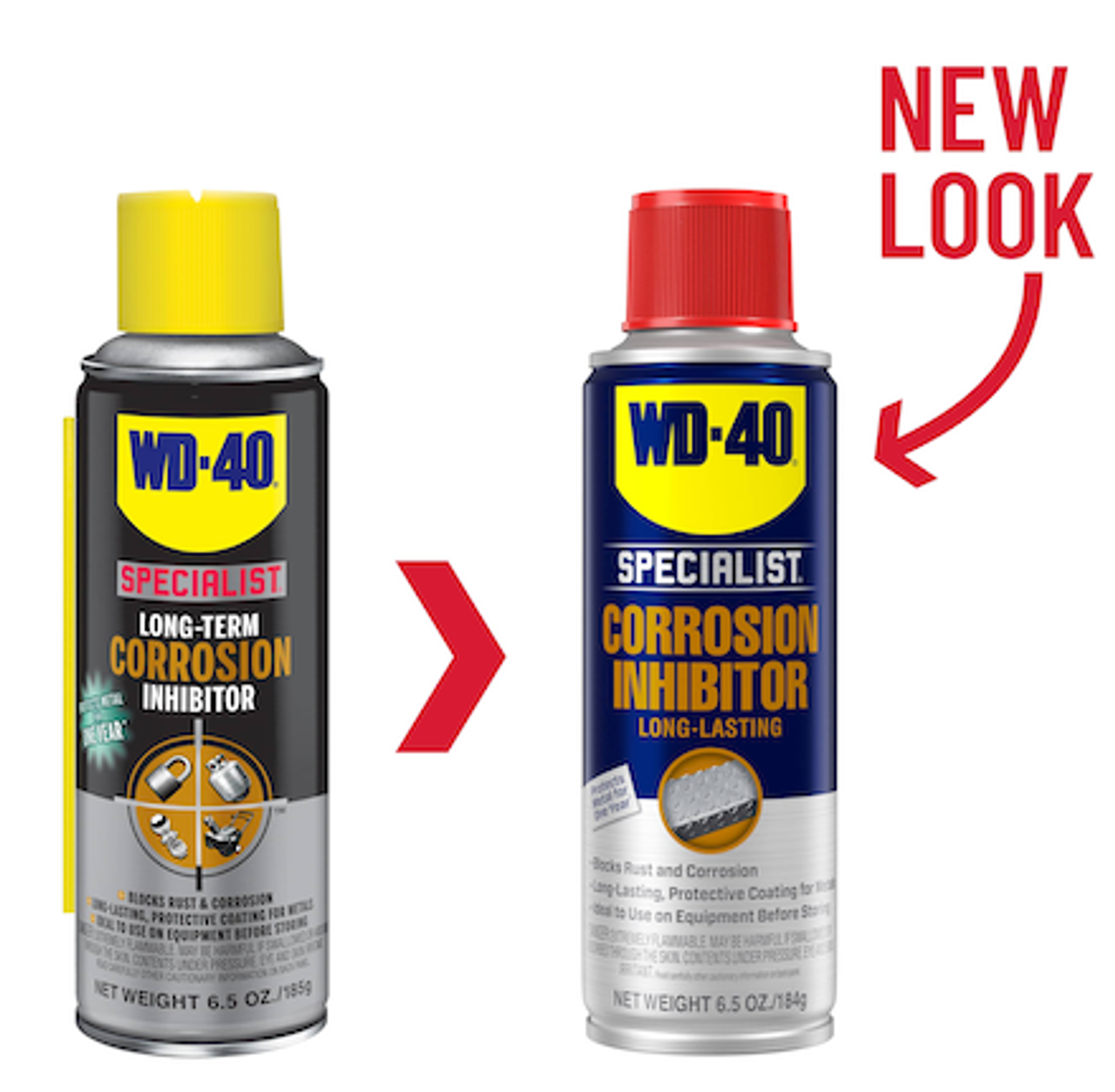 WD-40 Specialist Corrosion Inhibitor, Long-Lasting Anti-Rust Spray, 6.5 OZ  [6-Pack]