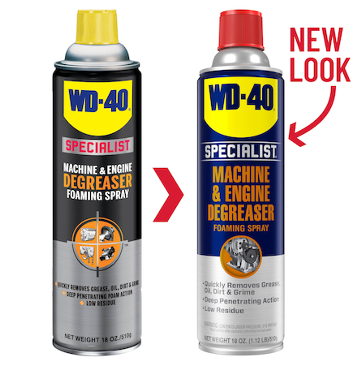 WD-40® Specialist® Machine & Engine Degreaser - Case of (4) 18 oz Cans