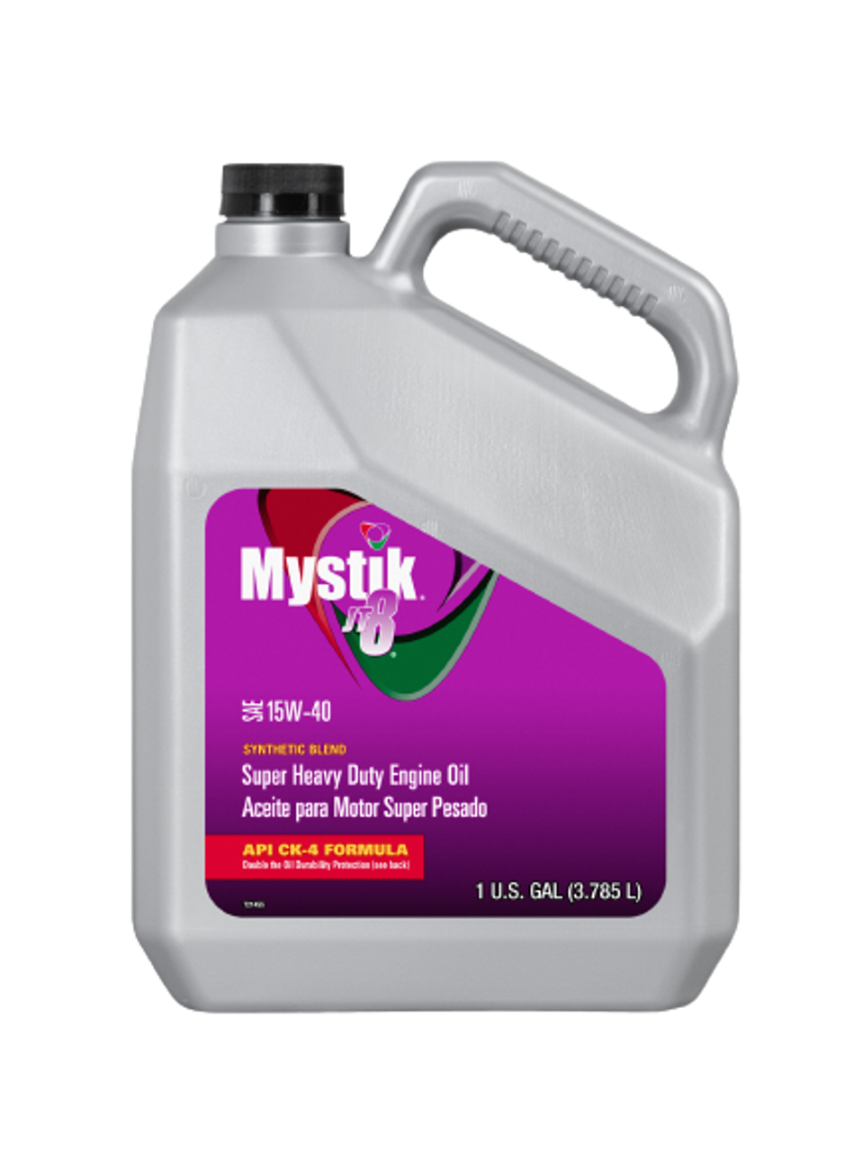 Mystik JT-8 Syn Blend Super Heavy Duty 15W-40 - 1 gal Jug