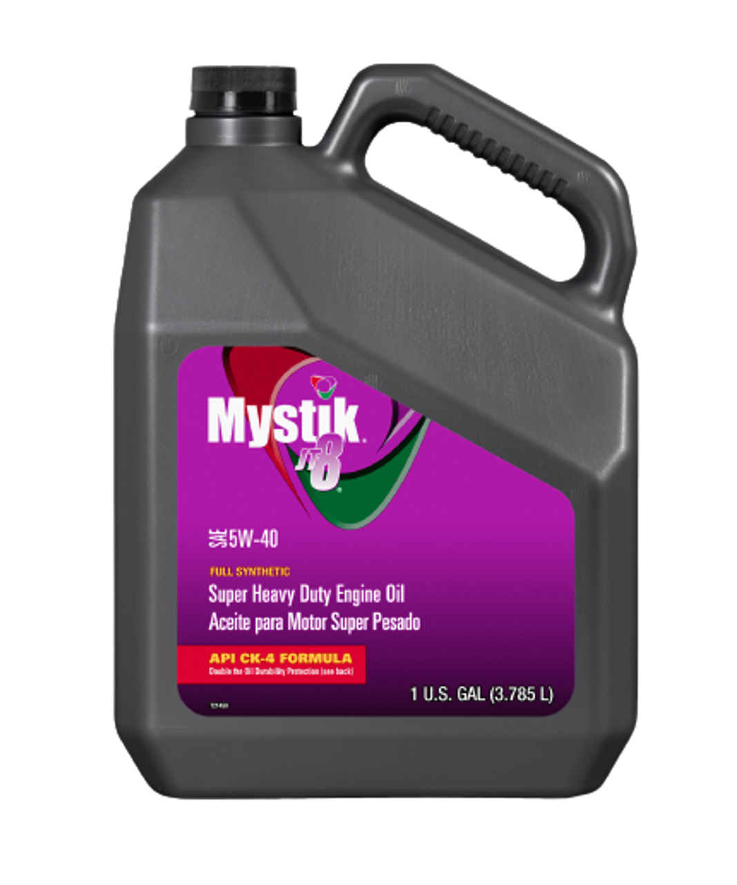 Mystik JT-8 Full Synthetic Super Heavy Duty Engine Oil SAE 5W-40 - 1 gal Jug