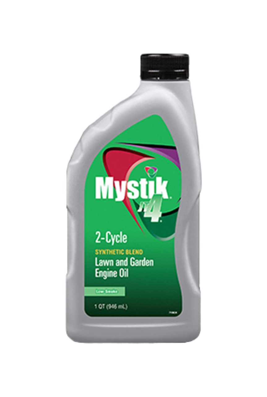 Mystik JT-4 2-Cycle Lawn and Garden Engine Oil - 1 qt Bottle