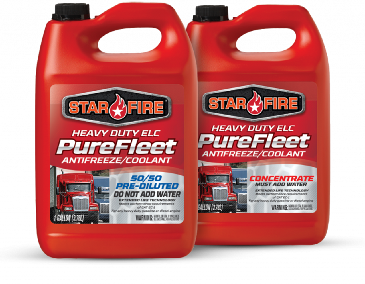 Starfire P-Fleet Red ELC 50/50 Antifreeze