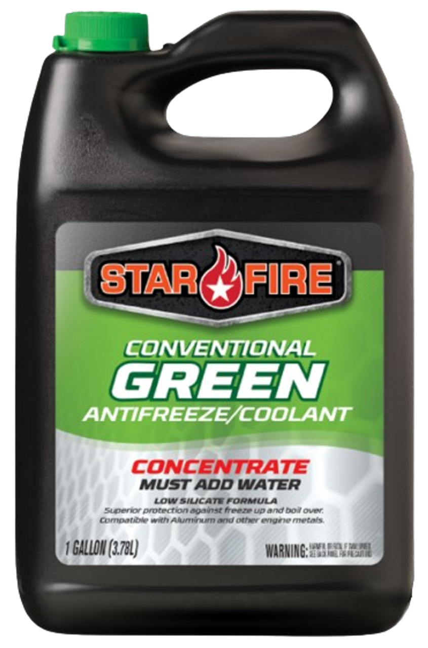 Starfire Conventional Green Concentrate Antifreeze- 1 Gallon Jug