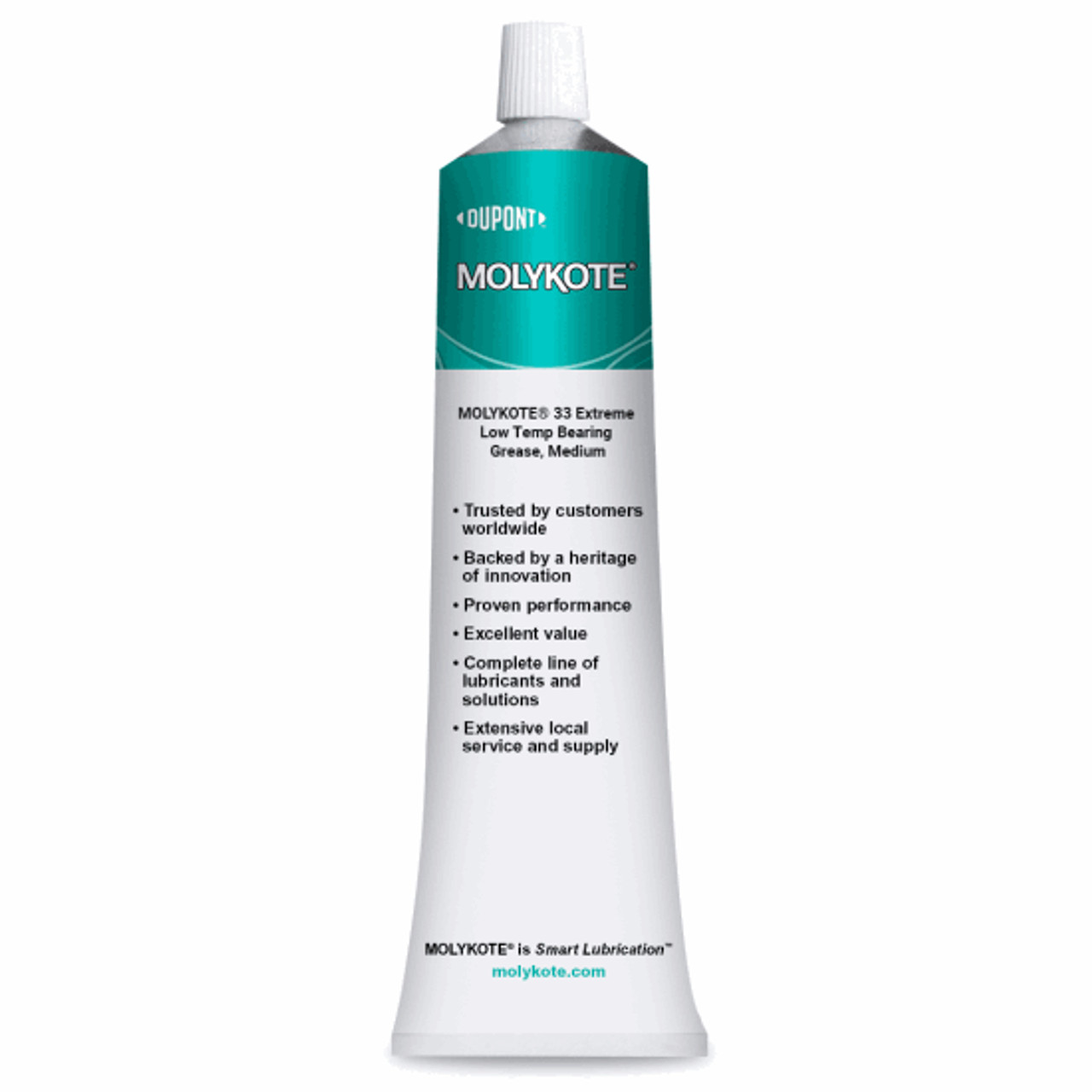 MOLYKOTE® 33 Extreme Low Temp Bearing Grease (Medium) - 150 Gram Tubes (Pack of 12)