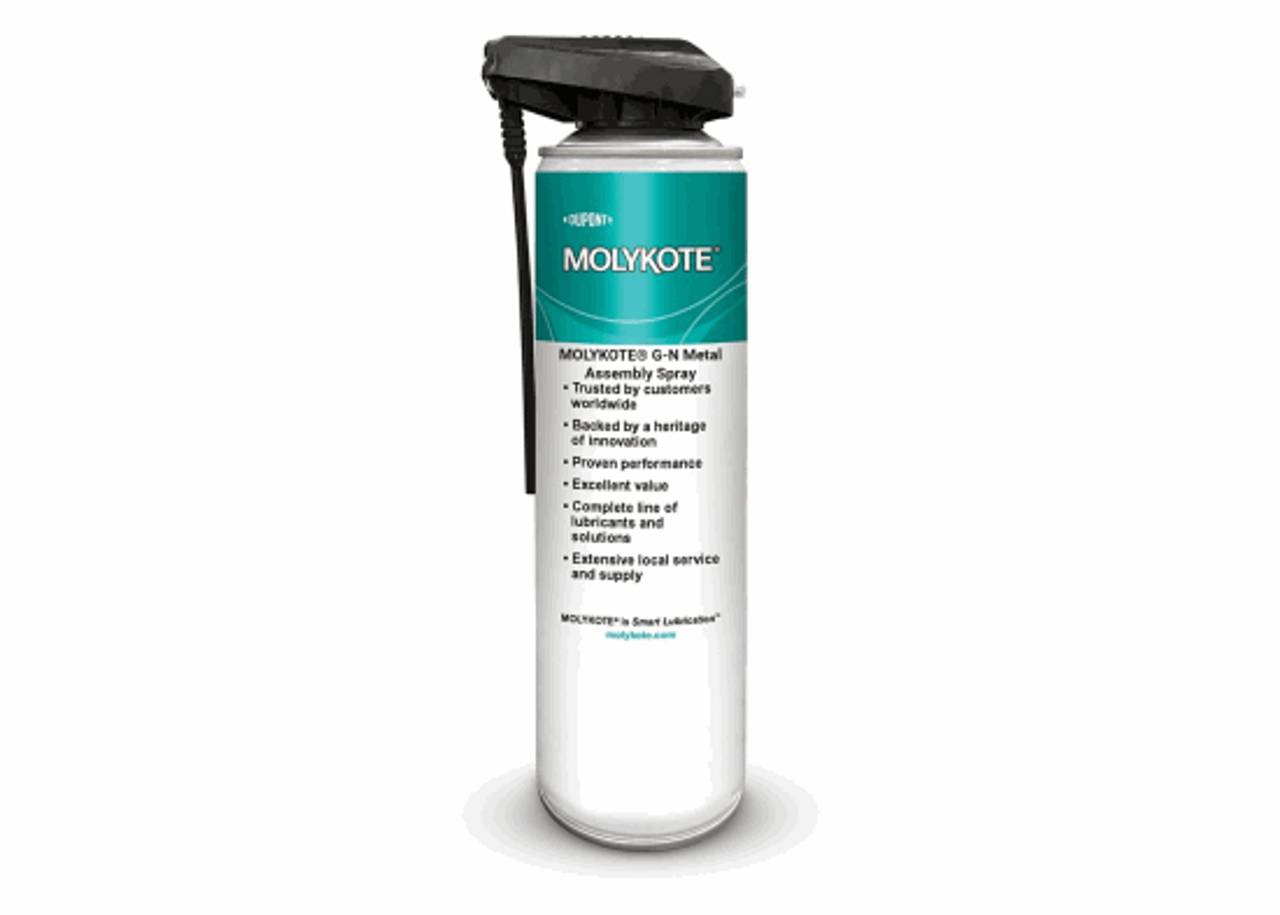 MOLYKOTE® G-N Metal Assembly Spray - 0.312 KG Cans (Pack of 12)