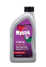 Mystik JT-8 Syn Blend Super Heavy Duty 15W-50 - 1 qt Bottles
