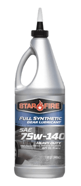 Starfire 75W-140 Synthetic Gear Oil- 1 Quart Bottle