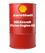 AeroShell Oil 100 Grade 50 Mineral Aircraft Engine Oil - 55 Gallon Drum
