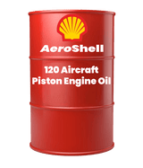 Aeroshell Oil 120 Aircraft Piston Engine Oil - Drum 55 Gallon