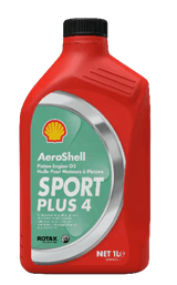AeroShell Sport Plus 4 Light Sport Aircraft - 12/1 Liter Bottle Case