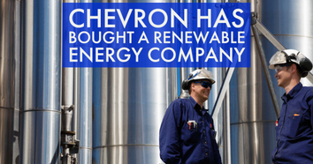 Chevron Has Bought A Renewable Energy Company