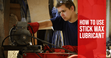 How To Use Stick Wax Lubricant