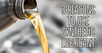 3 Reasons to Use Synthetic Lubricant