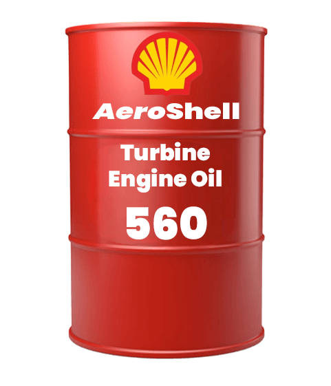 Aeroshell Synthetic Turbine Engine Oil 560 55 Gallon Drum
