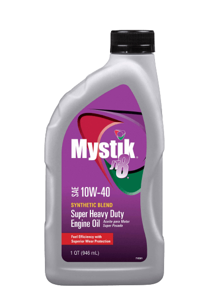 Mystik JT-8 Syn Blend Super Heavy Duty 10W-40 - 1 qt Bottle