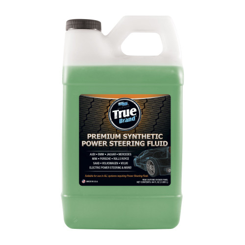 True Brand Premium Synthetic Power Steering Fluid - 64 oz Jug