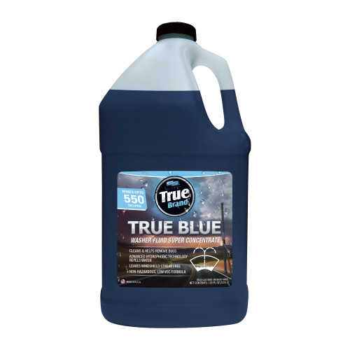 True Brand True Blue Washer Fuid - 120 oz Jug