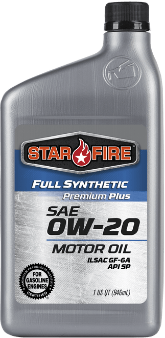 Starfire 0W-20 Pemium Plus Full Syn Motor Oil - 1 Quart Bottle