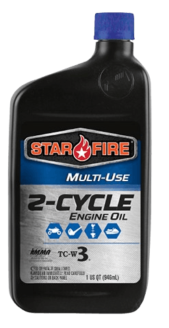 Starfire Multi-Use 2-Cycle TCW3 Motor Oil -  8 oz Bottles