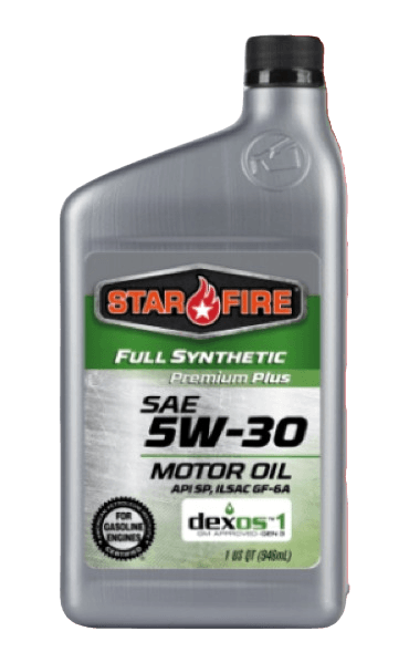 Starfire 5W-30 Dexos Gen 3 Full Syn Motor Oil - 1 Quart Bottle