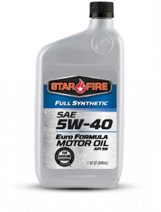 Starfire 5W-40 Euro Full Syn Motor Oil - 1 Quart Bottles