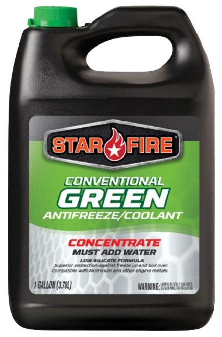 Starfire Conventional Green Concentrate Antifreeze- 1 Gallon Jug
