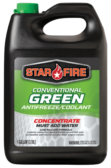 Starfire Conventional Green Concentrate Antifreeze- 1 Gallon Jug