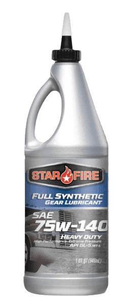 Starfire 75W-140 Synthetic Gear Oil- 1 Quart Bottle