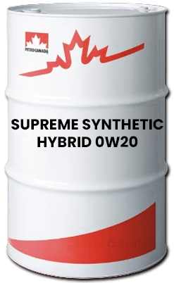 SUPREME SYNTHETIC HYBRID 0W20 Drum