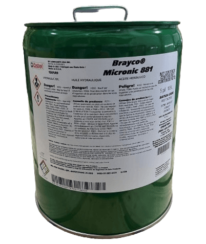 MIL-PRF-87257D - Castrol Brayco Micronic 881, 5 Gallon Pail