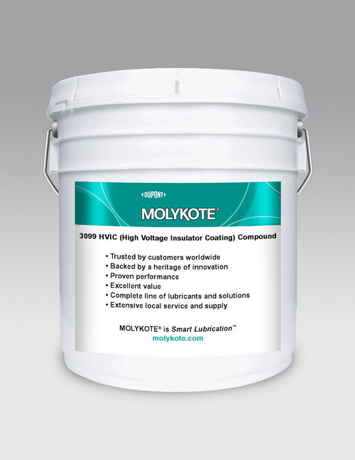 MOLYKOTE® 3099 HVIC High Voltage Compound - 4.5 KG Pail