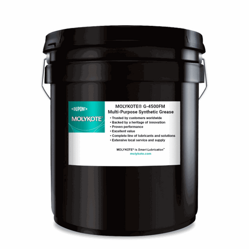 MOLYKOTE® G-4500FM Multi-Purpose Synthetic Grease - 16 KG Pail