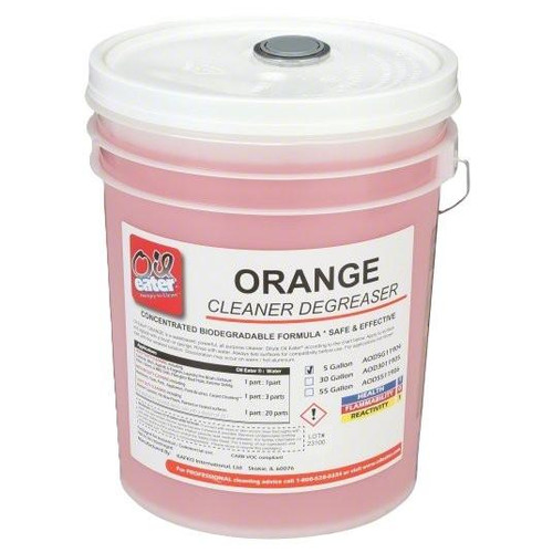 Oil Eater Orange Cleaner & Degreaser - 5 Gallon Pail
