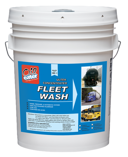 Oil Eater® Ultra Concentrated Fleet Wash - 5 Gallon Pail