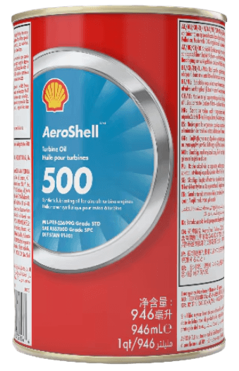 AeroShell Turbine Oil 500 1 Quart Can