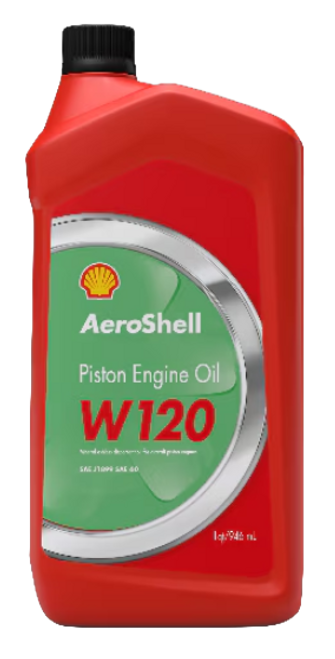 AeroShell Oil W 120 SAE Grade 60 Ashless Aircraft Oil - 6/1 Quart Bottle Case AeroShell Oil W 120 SAE Grade 60 Ashless Aircraft Oil - 6/1 Quart Bottle Case
