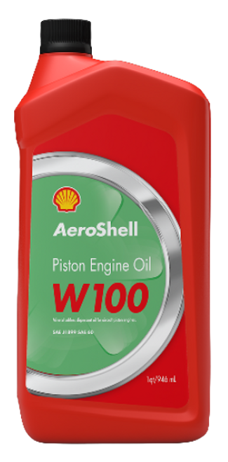 AeroShell Oil W 100 SAE Grade 50 Ashless Aircraft Oil - 6/1 Quart Bottle Case AeroShell Oil W 100 SAE Grade 50 Ashless Aircraft Oil - 6/1 Quart Bottle Case