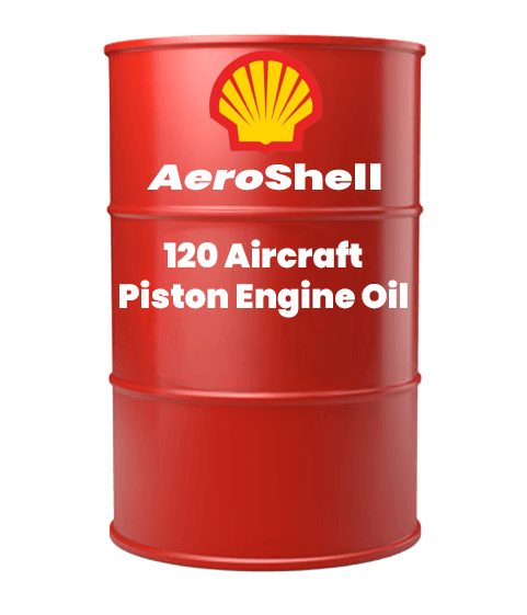 Aeroshell Oil 120 Aircraft Piston Engine Oil - Drum 55 Gallon