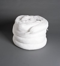 Absorbency per case (4 booms) of 32 gallons. 5"x10' booms.