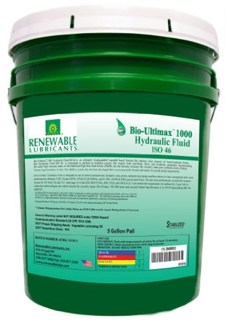 Starfire Premium Lubricants AW 32 Hydraulic Oil, 5 Gallon, Pail