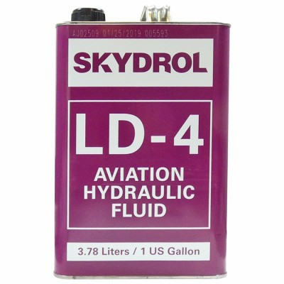 Skydrol LD4 Fire Resistant Hydraulic Fluid 6/1 Gallon Can