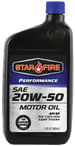 Starfire 20W-50 Performance Conventional Motor Oil - 1 Quart Bottles