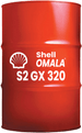 Shell Drum Omala S4 GXV 220 55 Gallon Drum