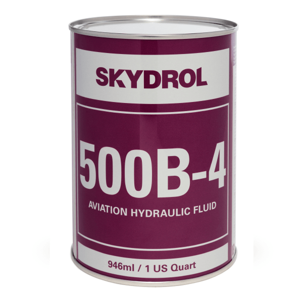 Skydrol 500B4 Fire Resistant Hydraulic Fluid 24/1 Quart Can