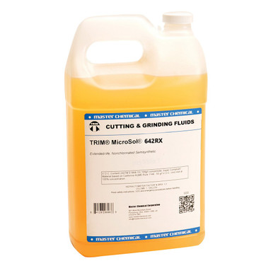 Master Fluid Solutions TRIM MicroSol 685 1 Gal Bottle Cutting & Grinding  Fluid Semisynthetic, For Use on Copper, Ferrous Metals, Iron, Nonferrous  Metals, Stainless Steel, Steel MS685LF/1 - 40282329 - Penn Tool Co., Inc