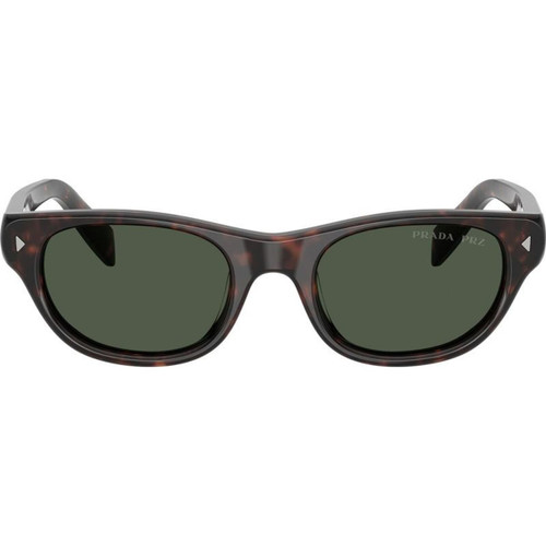 Prada PRC08S Havana Green Polarised Front