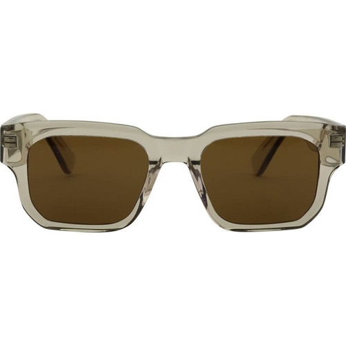 Bask Eyewear Eli XL Crystal Stone Brown Polarised Front