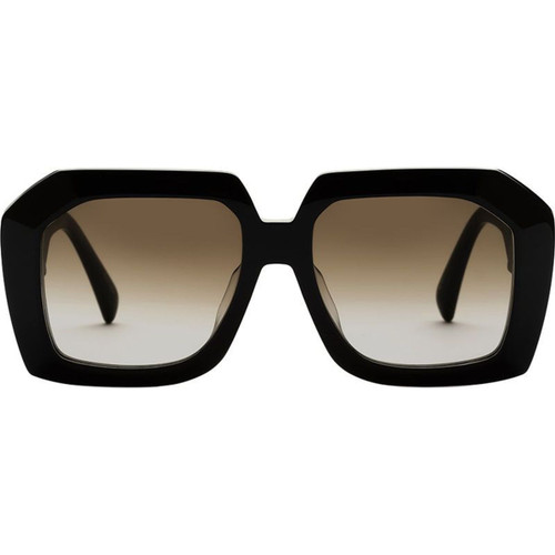 AM Eyewear Berry Toffee Brown Gradient Front