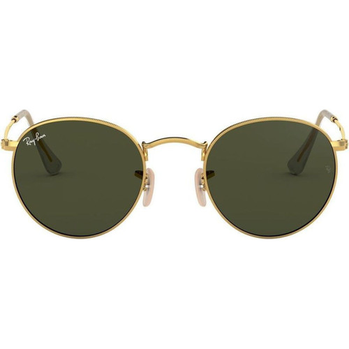 Ray-Ban Round Metal RB3447 Arista Green Sunglasses Front Image