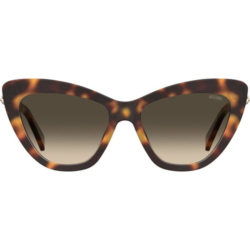 Moschino MOS122/S Havana Front Angle Moschino MOS122/S Havana Front Angle